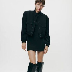 ZARA MAXI POCKET BOMBER